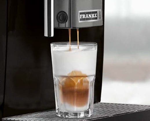 Espressor profesional Franke cu ecran touchscreen