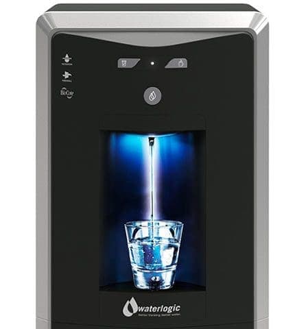 Dispenser de apă purificată pentru birouri, conectat la rețea